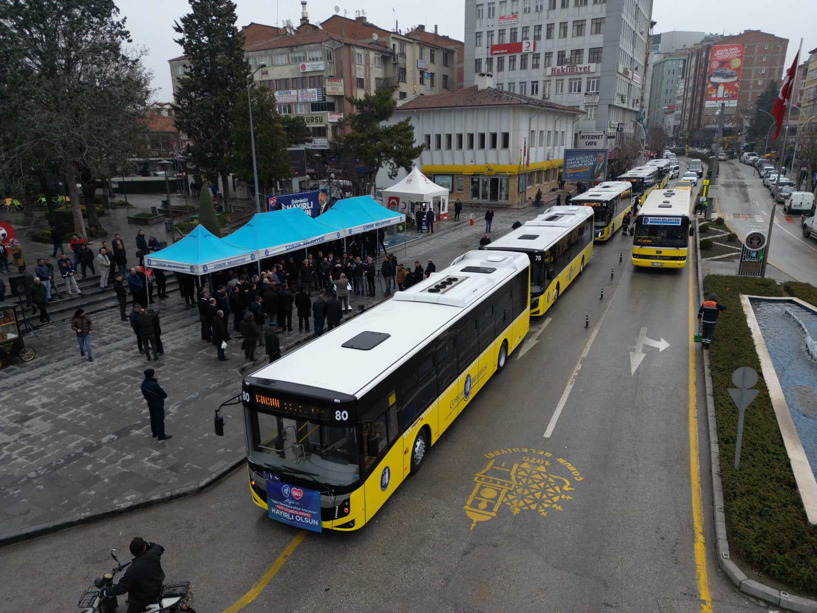 BELEDÄ°YE, Ä°KÄ° OTOBÃœS DAHA ALDI